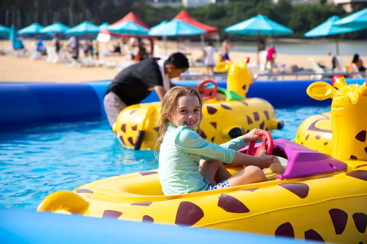 Family water park attractions near our RV location